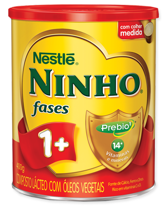 embalagem Nestlé Ninho® Fases+ 400g